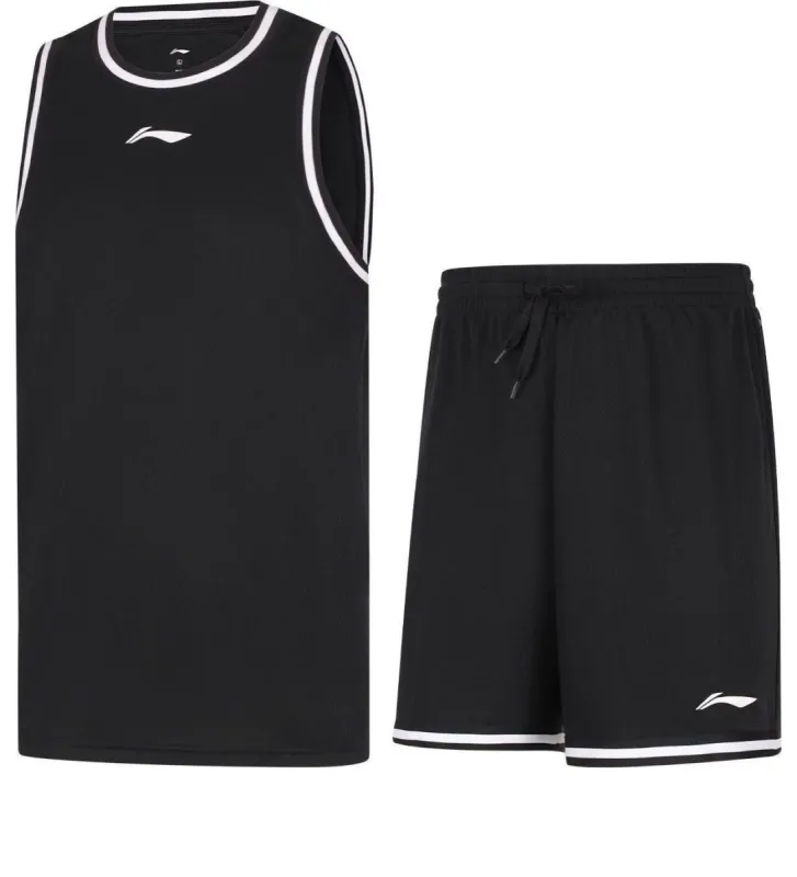 Li-Ning Basketball Competition Suits 'Black' AATU017-2 sold by KicksCrew