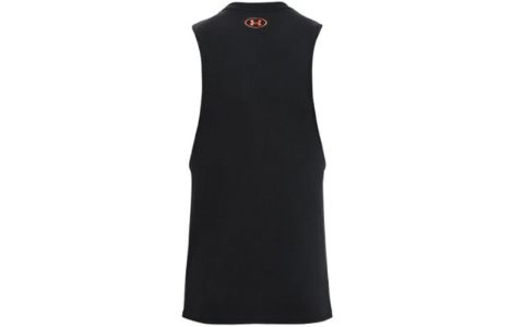 Under Armour Project Rock Brahma Bull Tank Top 'Black Orange' 1361721-001 sold by KicksCrew