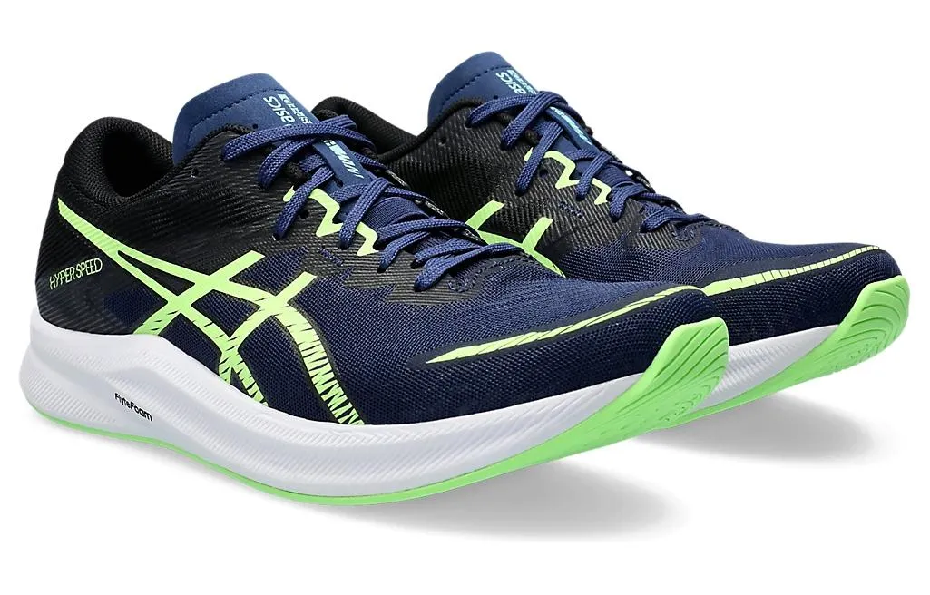 ASICS Hyper Speed 3 2E Wide 'Blue Expanse Illuminate Green' 1011B702-401 sold by KicksCrew product image thumbnail 3