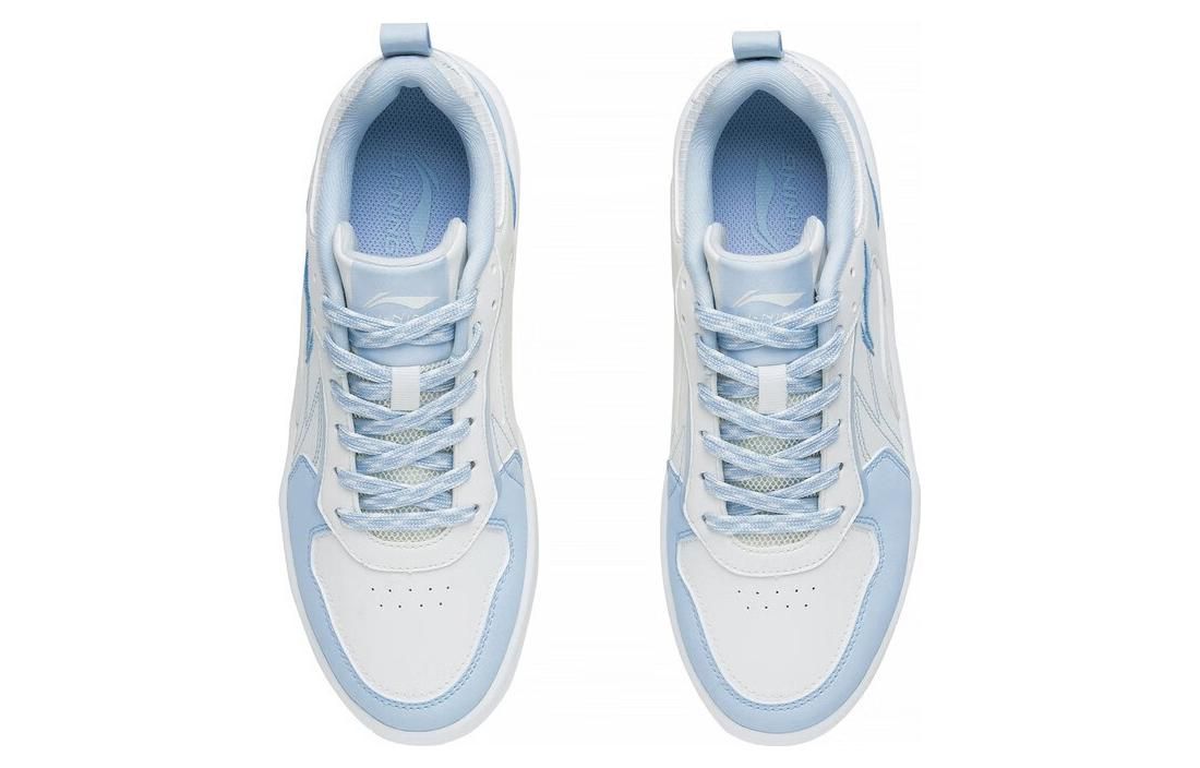 (WMNS) Li-Ning Xingchuan Skate Sneakers 'White Blue' AGCT148-4 sold by KicksCrew product image thumbnail 4