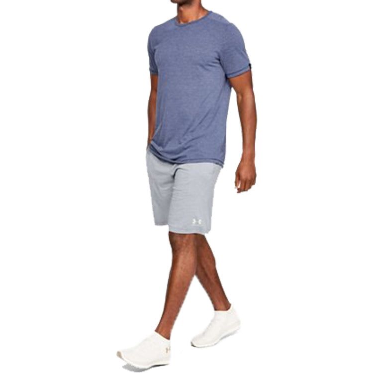 Under Armour Sportstyle Cotton Shorts 'Light Steel Grey' 1329299-035 sold by KicksCrew product image thumbnail 5