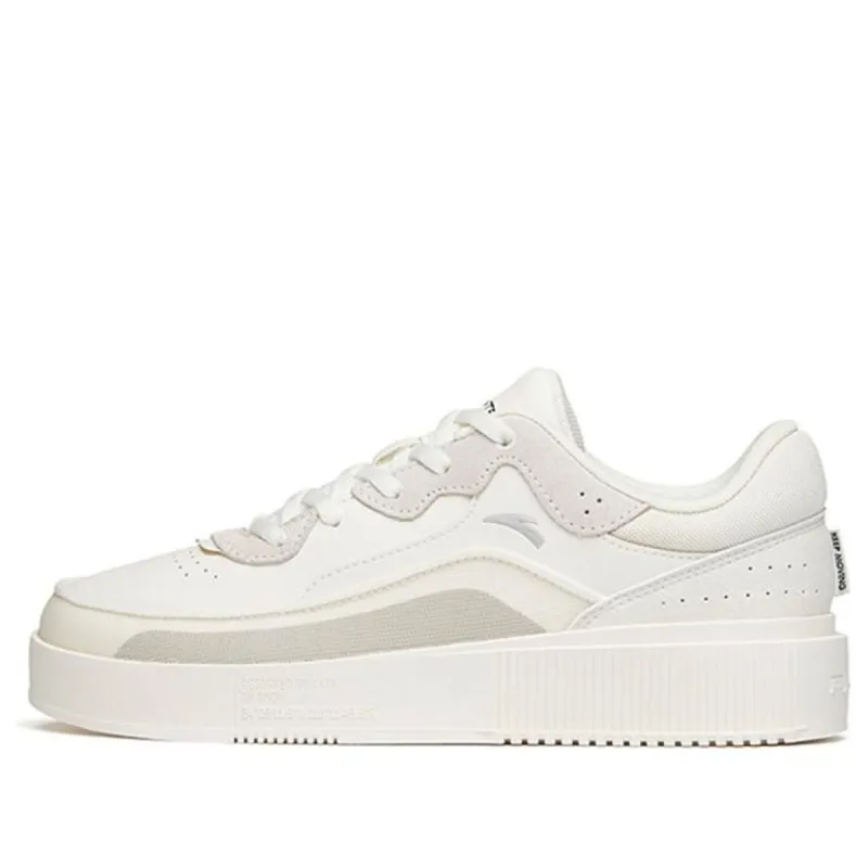 (WMNS) ANTA Sport Casual Skate Shoes 'White Beige' 922148031-1 sold by KicksCrew