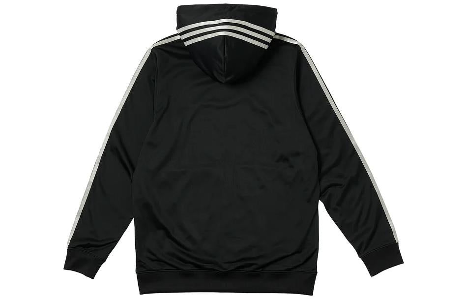Palace x Adidas Originals Hooded Firebird Track Top 'Black' IJ9803 sold by KicksCrew product image thumbnail 2