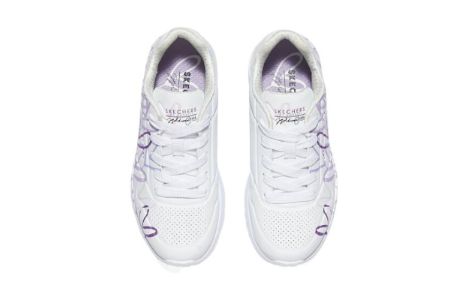 (GS) Skechers Uno-Spread The Love 'White Purple' 314064L-WLPR sold by KicksCrew
