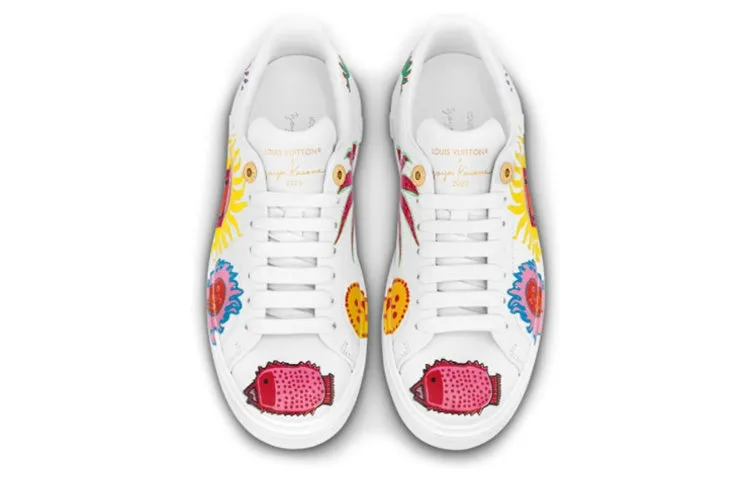 (WMNS) LOUIS VUITTON x YK ACADEMY Time Out Sneakers 'White with Icons' 1ABD7Z sold by KicksCrew product image thumbnail 3