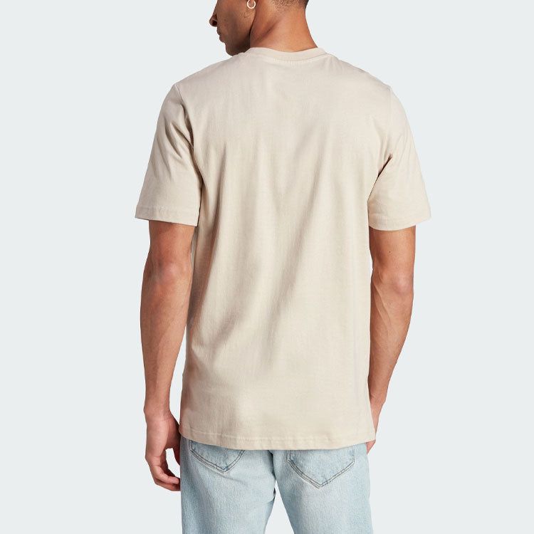 Adidas Elevated Pile Embroidery Logo T-Shirts 'White' HY1333 sold by KicksCrew product image thumbnail 3