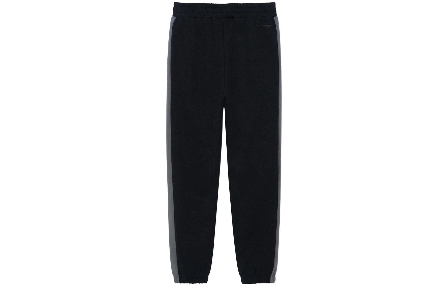Li-Ning Color Block Joggers Pants 'Black Grey' AKLS963-3 sold by KicksCrew product image thumbnail 2
