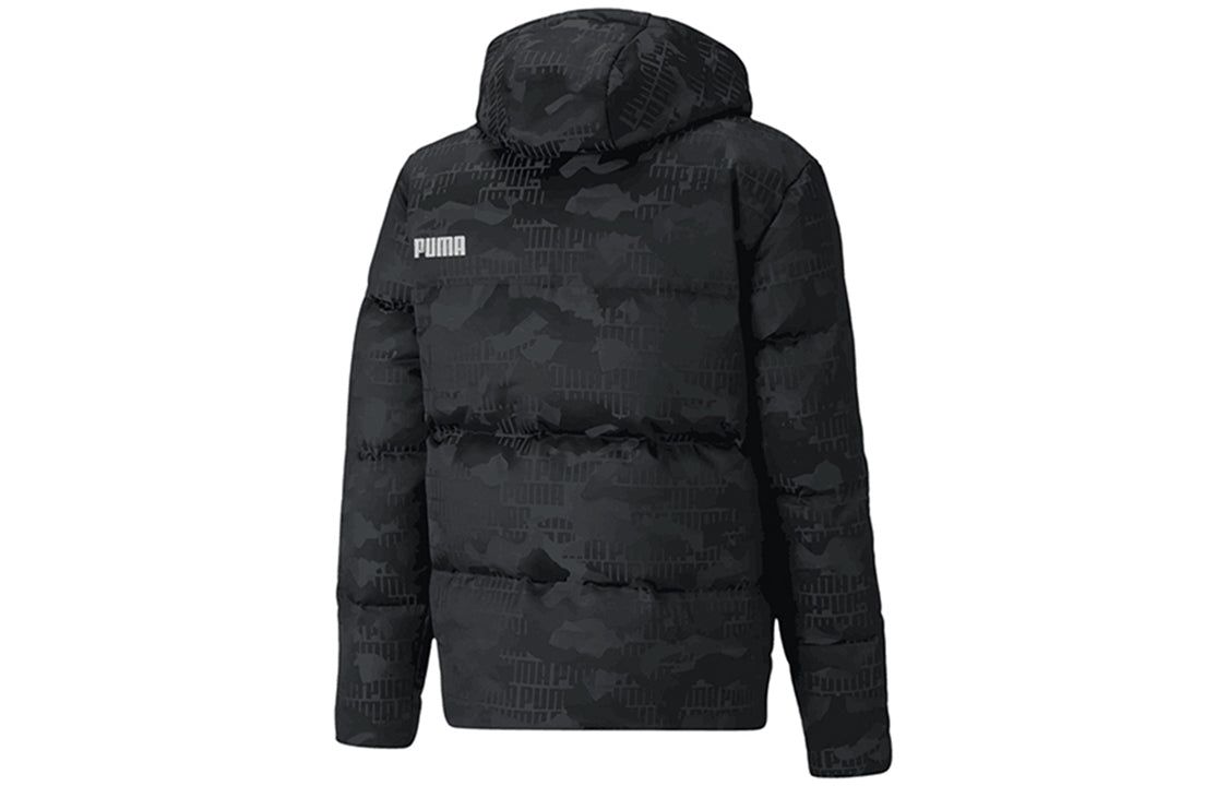 Puma Camo Down Jacket 'Black White' 585532-01 sold by KicksCrew product image thumbnail 3