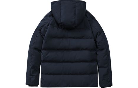 (WMNS) Under Armour Logo Training Hooded Down Jacket 'Black White' 21600801-001 sold by KicksCrew