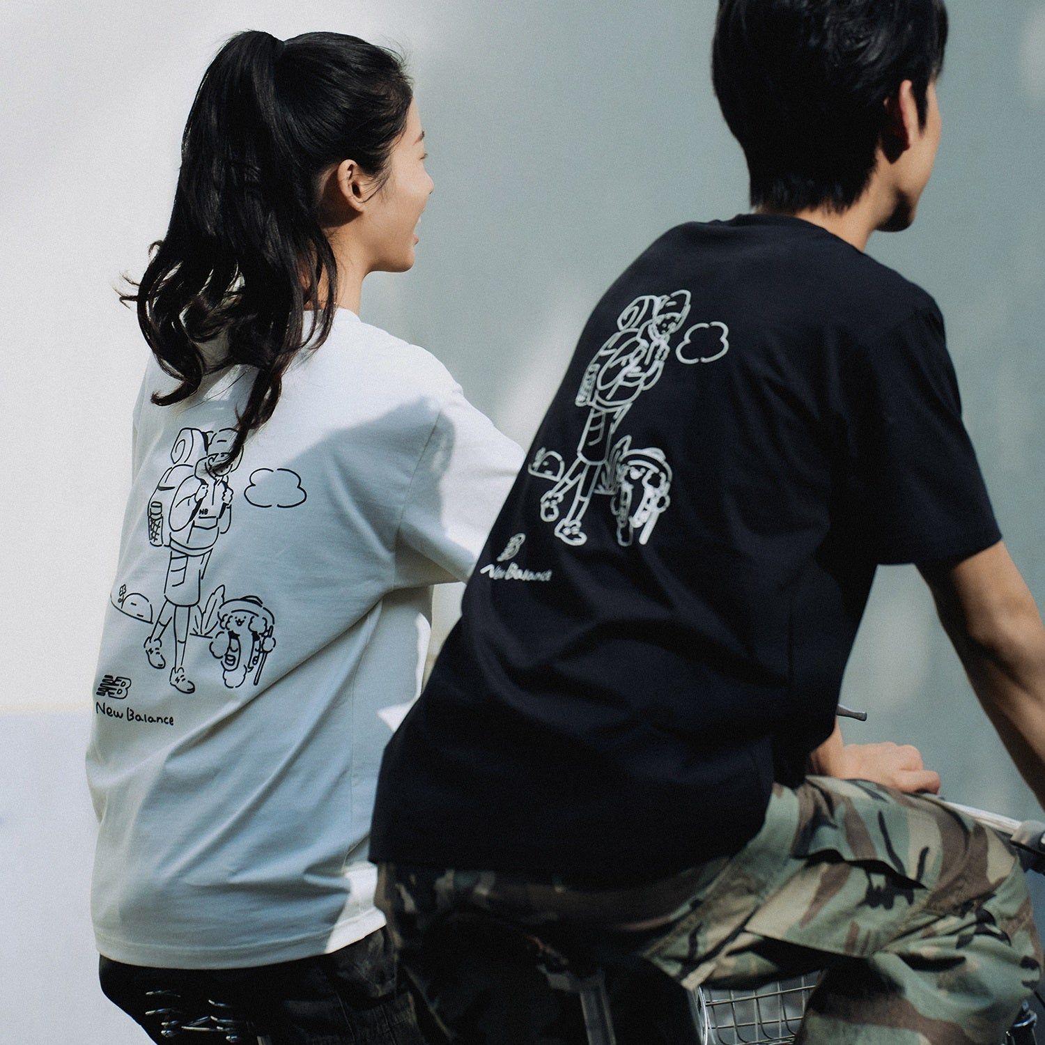 New Balance Hiking Graphic T-Shirt 'Black' AMT42339-BK sold by KicksCrew product image thumbnail 4