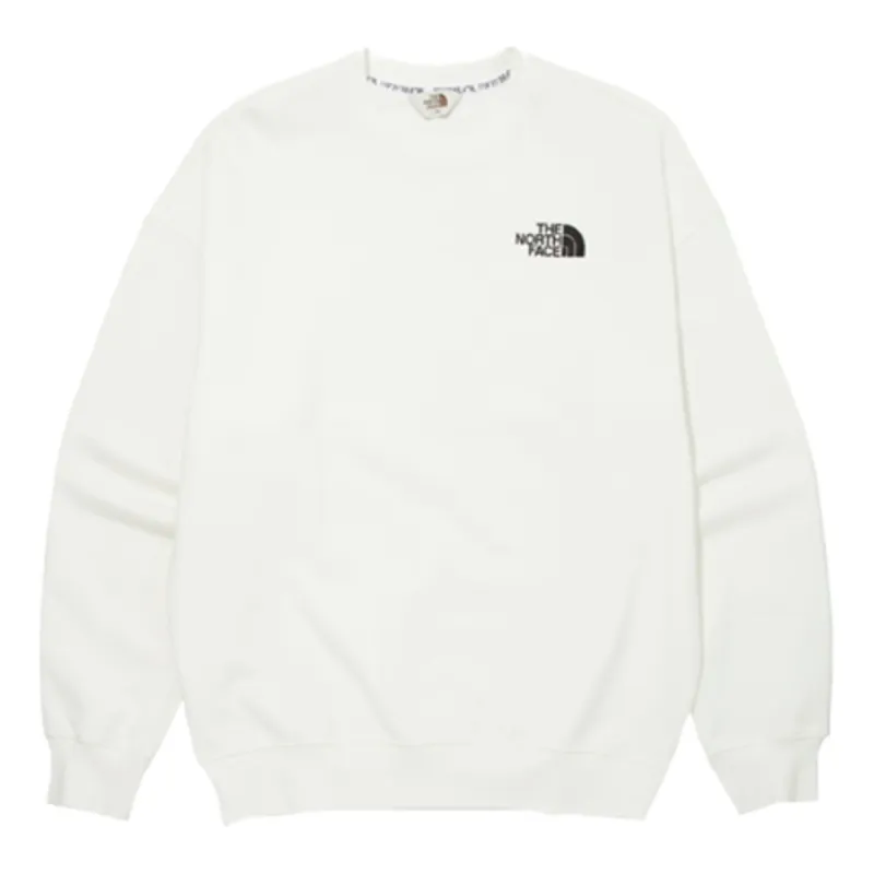 THE NORTH FACE Boma Sweatshirts 'White Orange' NM5MM54J sold by KicksCrew