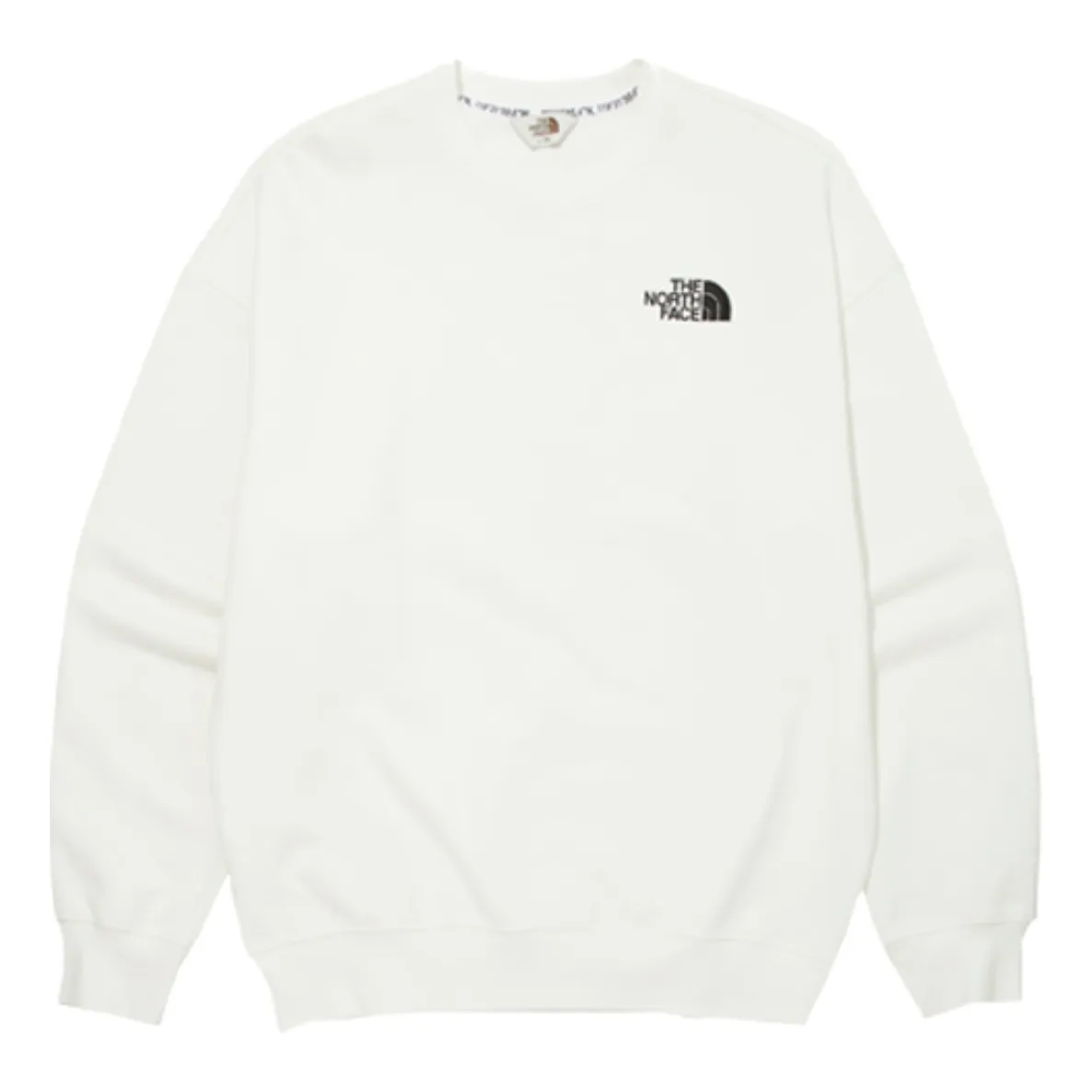 THE NORTH FACE Boma Sweatshirts 'White Orange' NM5MM54J sold by KicksCrew