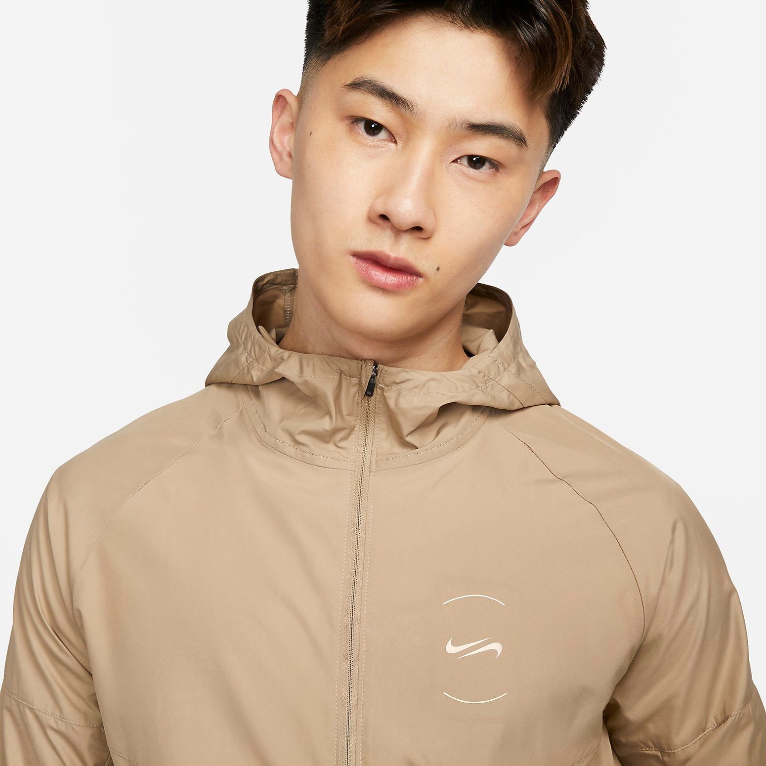 Nike Repel Miler Running Jacket 'Khaki' FN7285-247 sold by KicksCrew product image thumbnail 2