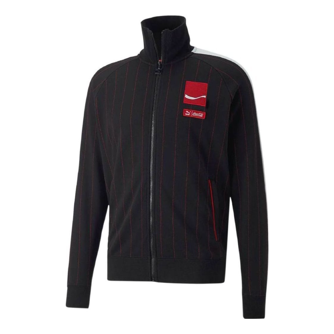 Puma X Coca-Cola T7 Track Jacket 'Black' 536162-01 sold by KicksCrew