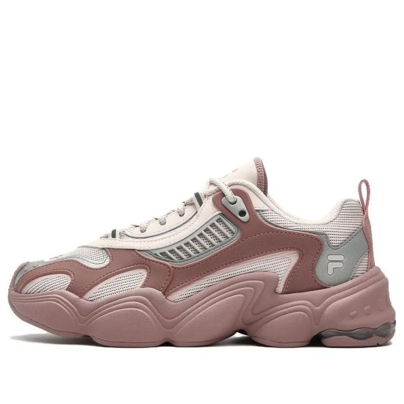 (WMNS) FILA FUSION Tenacity Sneakers 'Pink White' T12W331612FSD sold by KicksCrew