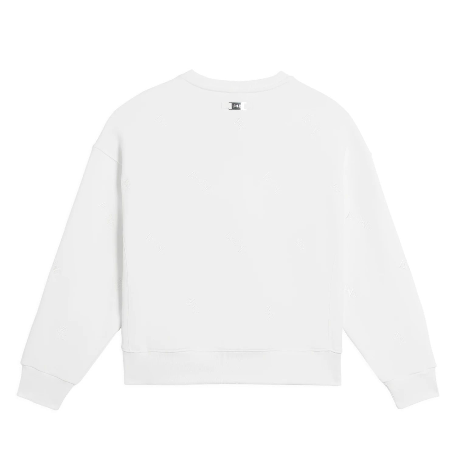 (WMNS) Li-Ning Small Logo Sweatshirt 'White' AWDSC94-3 sold by KicksCrew product image thumbnail 2