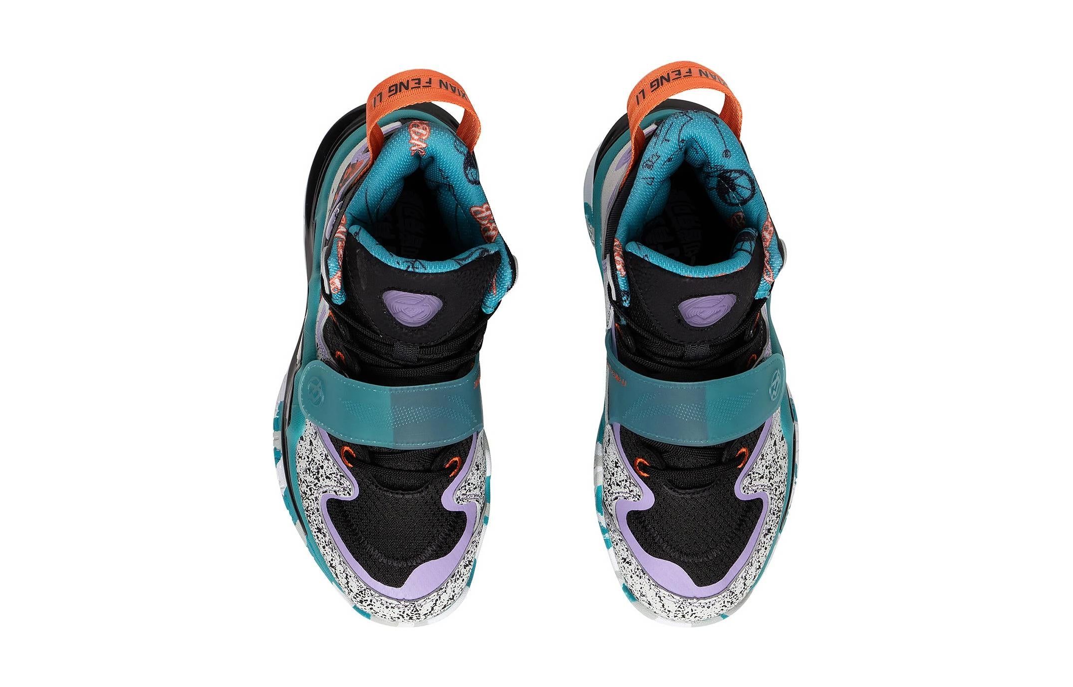 (GS) Li-Ning Premium 3 'Grey Green Blue' YKBT002-1 sold by KicksCrew product image thumbnail 4