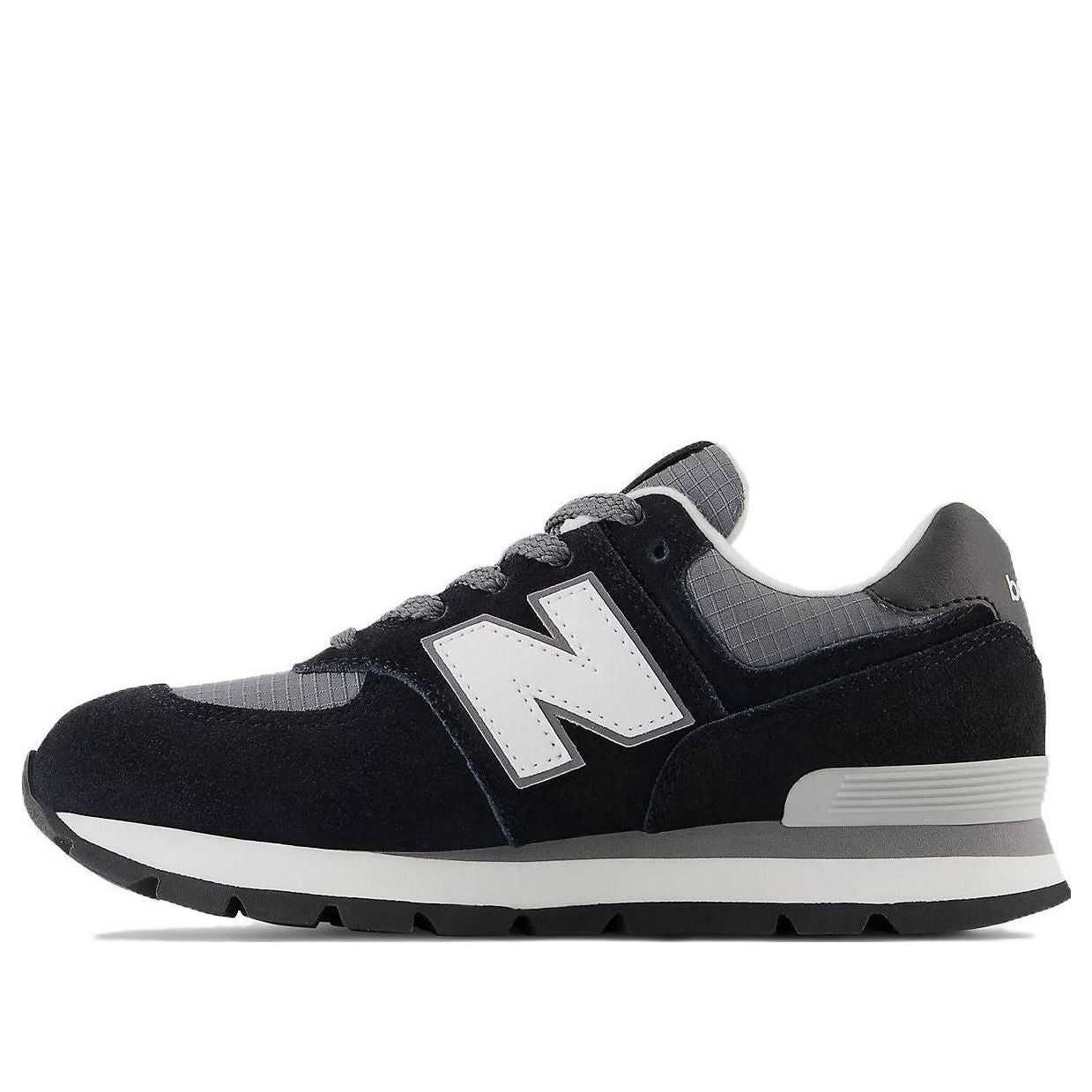 (GS) New Balance 574 Shoes 'Black White' GC574DZB sold by KicksCrew