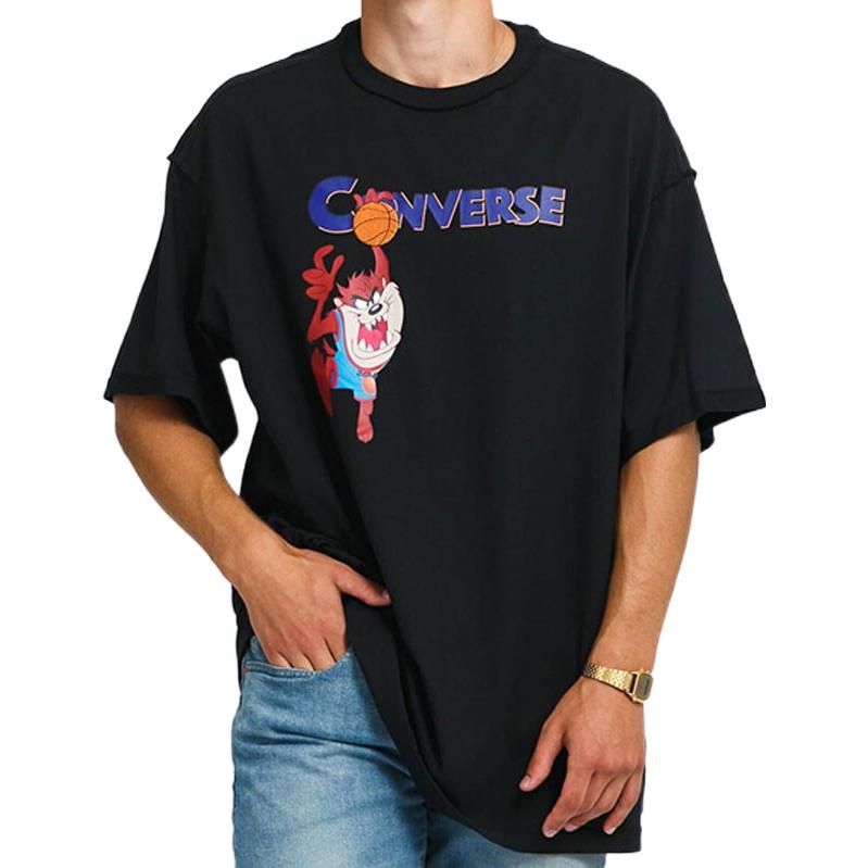 Converse x Space Jam: A New Legacy Court Ready Tee 'Black' 10023071-A01 sold by KicksCrew product image thumbnail 3