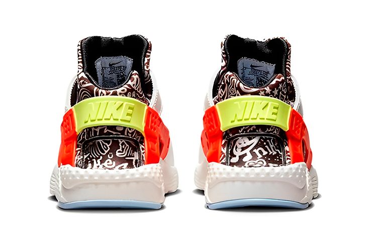 (PS) Nike Huarache 'White Red Black' DV2270-100 sold by KicksCrew product image thumbnail 4