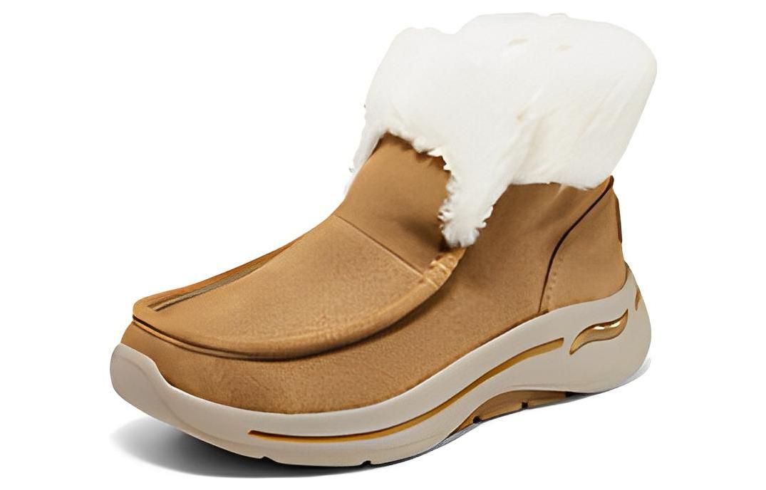 (WMNS) Skechers Go Walk Arch Fit Cherish Boots 'Tan' 144423-CSNT sold by KicksCrew product image thumbnail 4