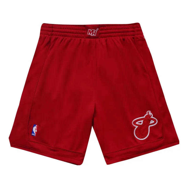 Mitchell & Ness x NBA Miami Heat 2012-13 Shorts 'Christmas Day' ASHR4976-MHE12PPPSCAR sold by KicksCrew