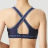 (WMNS) Under Armour Crossback Matte Shine Bra 'Blue' 1362612-470 sold by KicksCrew