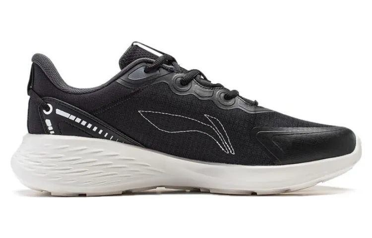 (WMNS) Li-Ning Soft Running Shoes 'Black White' ARST048-1 sold by KicksCrew product image thumbnail 2