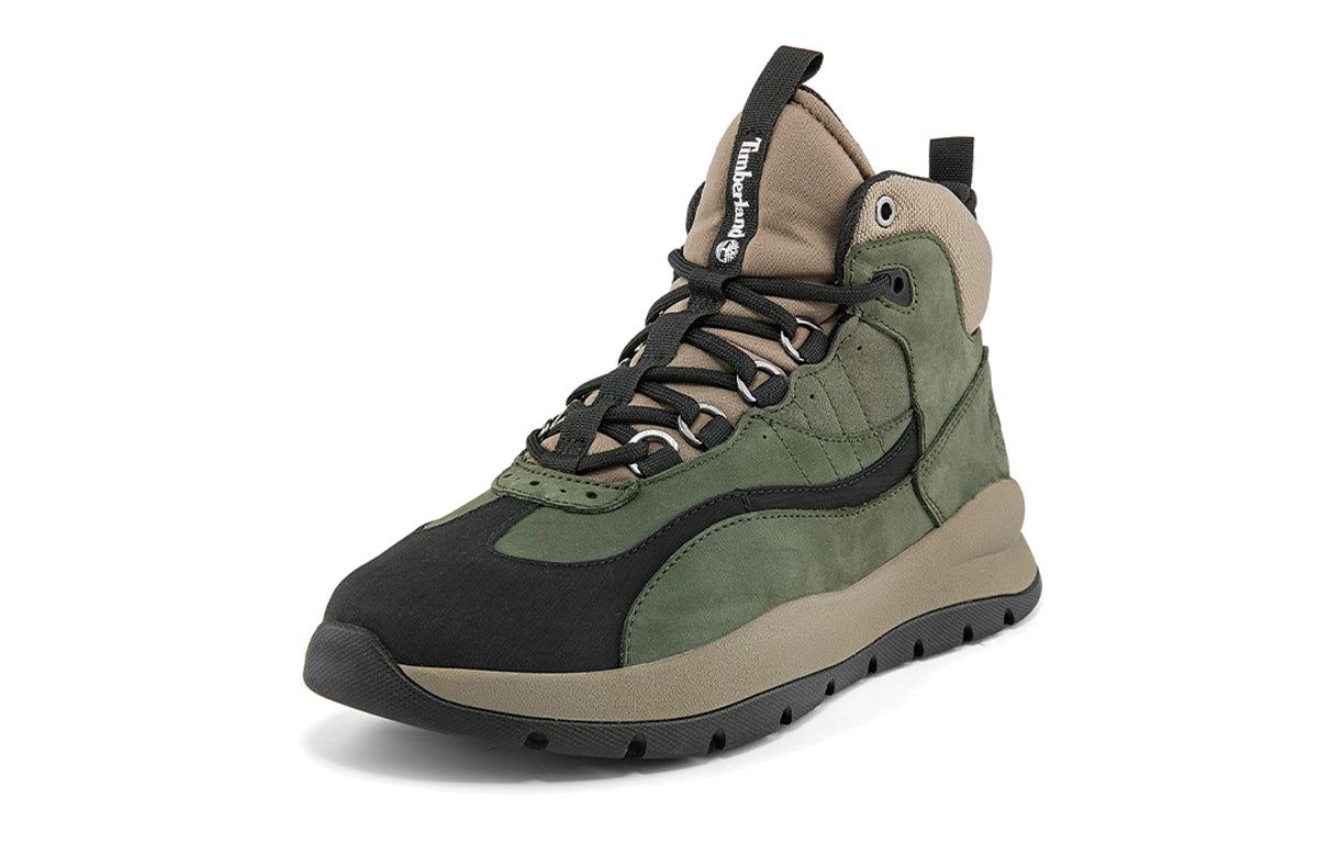 Timberland Boroughs Project Waterproof Mid Boots 'Green' A2DTA sold by KicksCrew product image thumbnail 3
