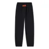 HERON PRESTON Flaming Skull Sweat Pants 'Black White' HMCH027F22JER0011001 sold by KicksCrew