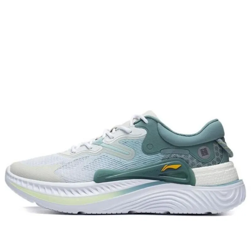 Li-Ning Spark Lite 'White Green' AGLT101-1 sold by KicksCrew