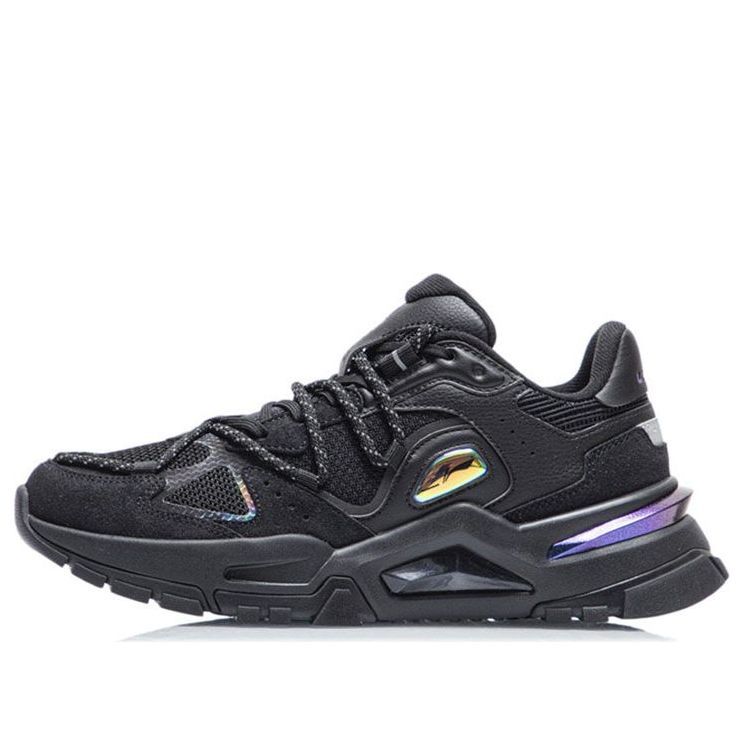 (WMNS) Li-Ning Reverse Fantasy 'Black Purple' AGLR184-1 sold by KicksCrew