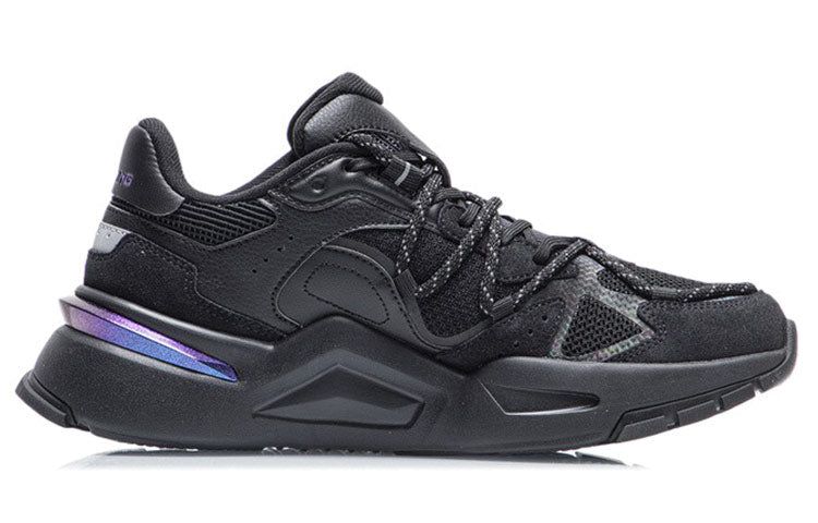 (WMNS) Li-Ning Reverse Fantasy 'Black Purple' AGLR184-1 sold by KicksCrew product image thumbnail 2