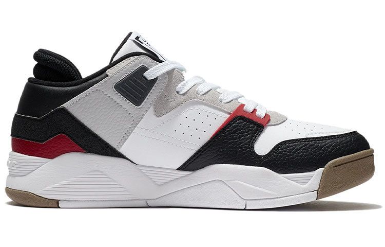 Li-Ning Casual Basketball Shoes Low 'Black White Red' AGBS031-2 sold by KicksCrew product image thumbnail 2