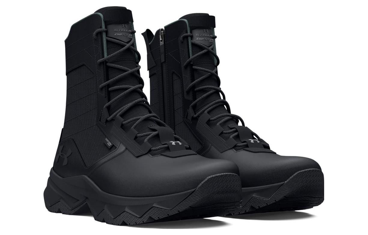 Under Armour Stellar G2 Waterproof Zip Tactical Boots 'Black' 3026739-001 sold by KicksCrew product image thumbnail 4
