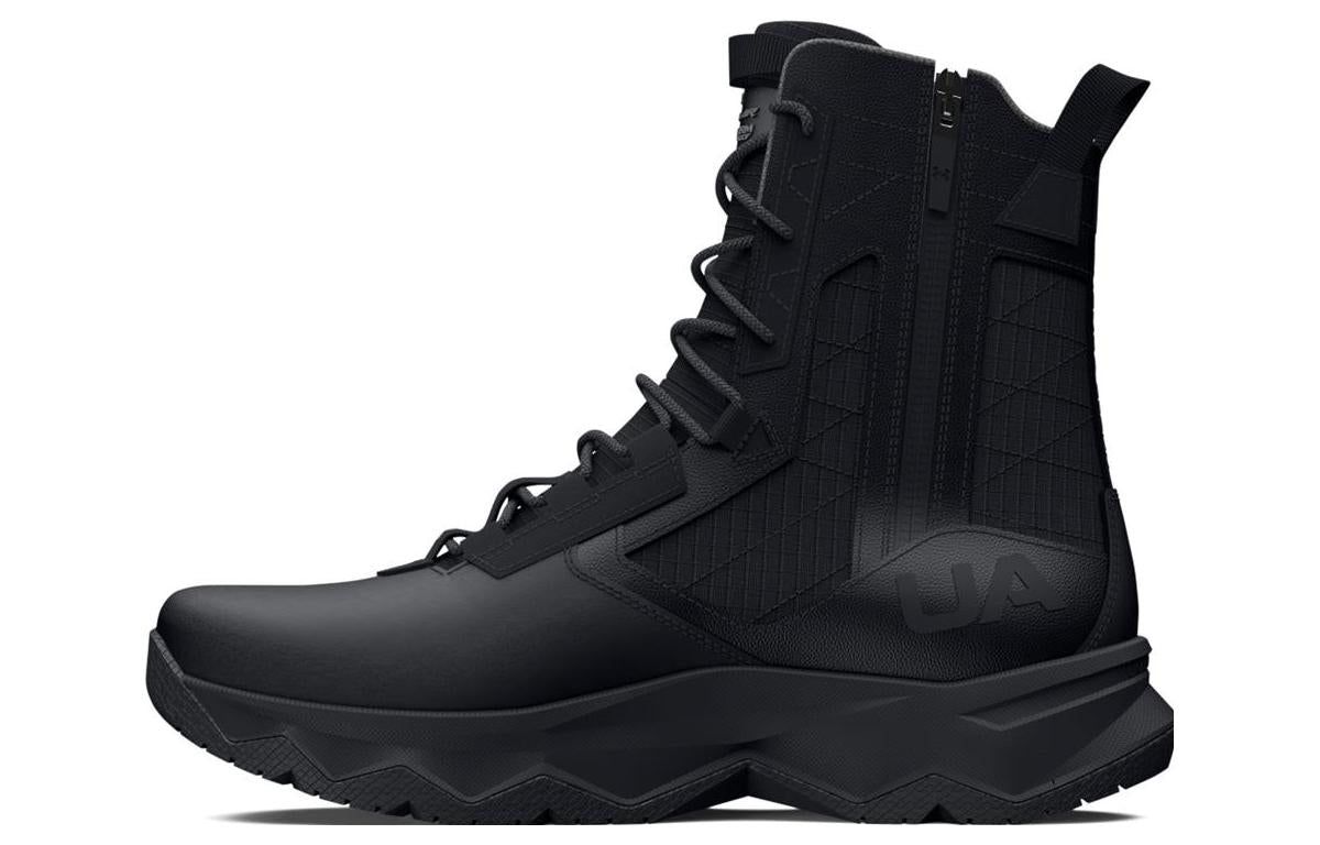Under Armour Stellar G2 Waterproof Zip Tactical Boots 'Black' 3026739-001 sold by KicksCrew product image thumbnail 2