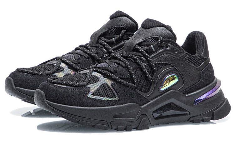 (WMNS) Li-Ning Reverse Fantasy 'Black Purple' AGLR184-1 sold by KicksCrew product image thumbnail 3