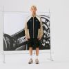 New Balance Color Block Woven Windbreaker 'Beige Black' NAE24011-BWN sold by KicksCrew