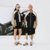 New Balance Color Block Woven Windbreaker 'Beige Black' NAE24011-BWN sold by KicksCrew