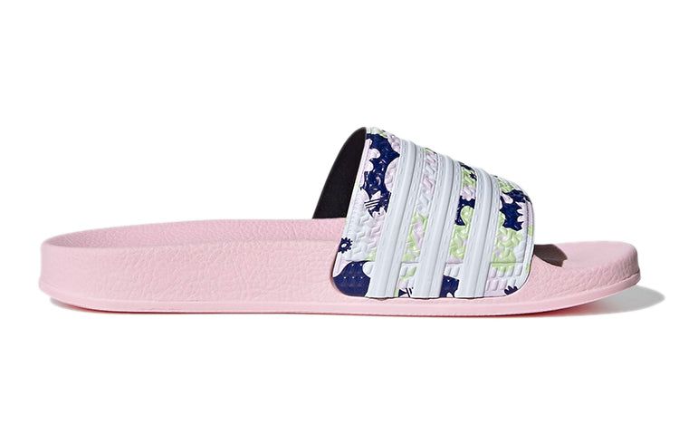 (GS) adidas originals Adilette Lite Slide 'Light Pink Floral' GZ3692 sold by KicksCrew product image thumbnail 2