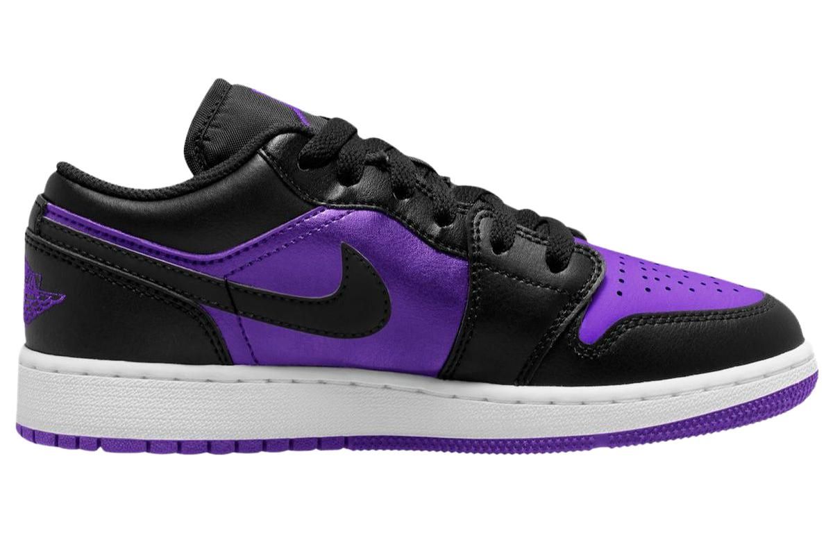 (GS) Air Jordan 1 Low Purple Venom 'Purple' 553560-505 sold by KicksCrew product image thumbnail 2