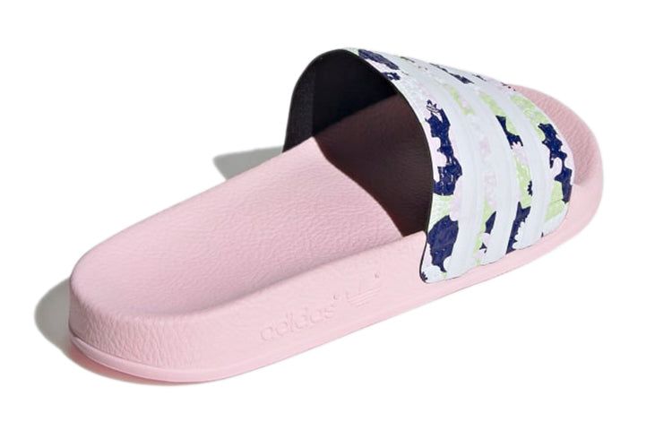 (GS) adidas originals Adilette Lite Slide 'Light Pink Floral' GZ3692 sold by KicksCrew product image thumbnail 4