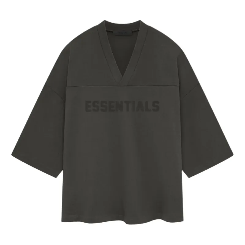 Fear of God Essentials Football T-shirt 'Ink' 125SP244100F sold by KicksCrew