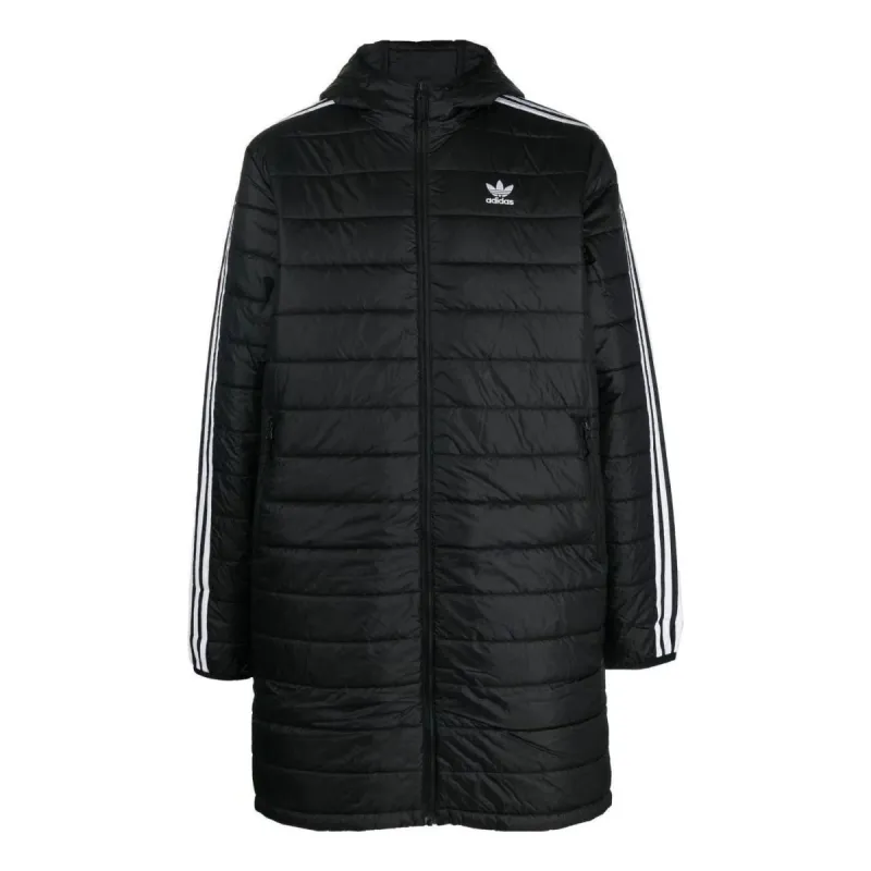 adidas originals Padded Hooded Coat 'Black' HM2461 sold by KicksCrew
