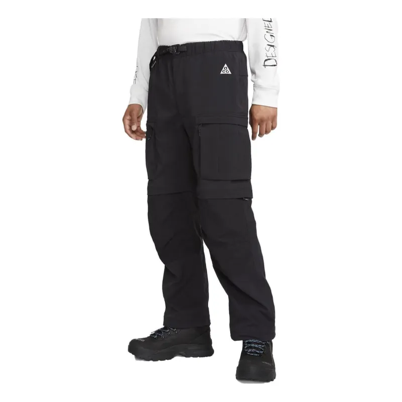 Nike ACG Smith Summit Cargo Pants 'Black' FN0429-010 sold by KicksCrew