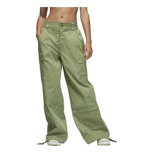 (WMNS) Air Jordan Heavyweight Chicago Pants 'Light Olive Green' FD7215-340 sold by KicksCrew