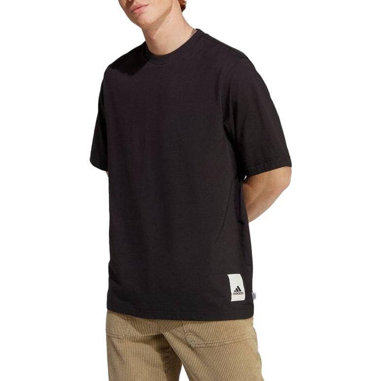 adidas Lounge Tee 'Black' IC4104 sold by KicksCrew product image thumbnail 2