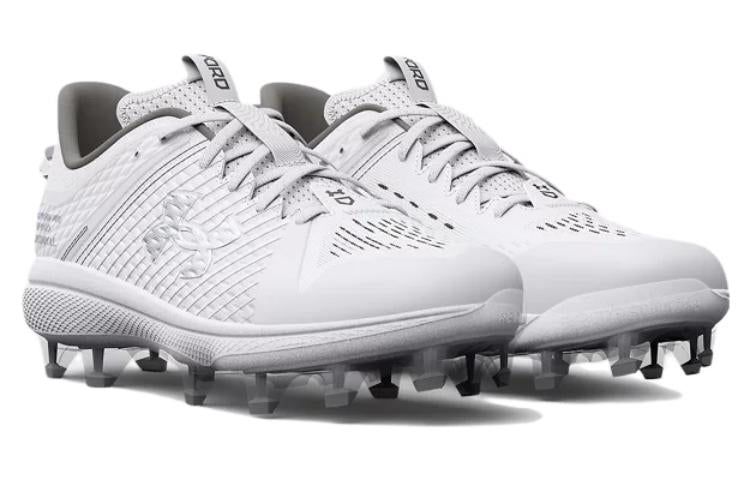 Under Armour Yard Low MT TPU Baseball Cleats 'White' 3025591-100 sold by KicksCrew product image thumbnail 4