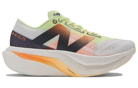 (WMNS) New Balance FuelCell SuperComp Elite v4 Sneakers 'Black White Yellow' WRCELLA4 sold by KicksCrew