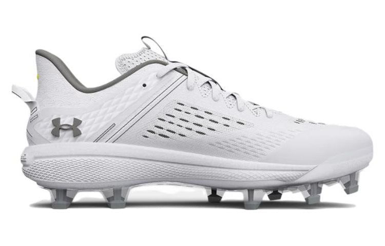 Under Armour Yard Low MT TPU Baseball Cleats 'White' 3025591-100 sold by KicksCrew product image thumbnail 3
